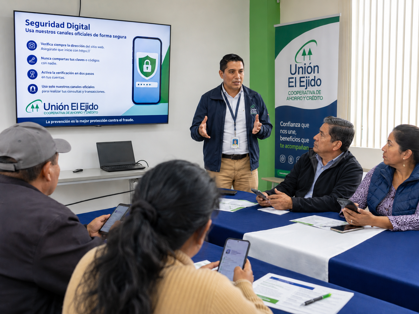 Seguridad digital y canales oficiales