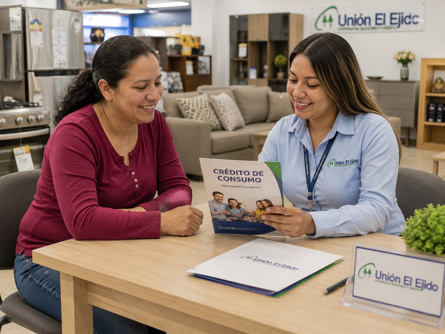 Asesoría personalizada para crédito de consumo en Unión El Ejido